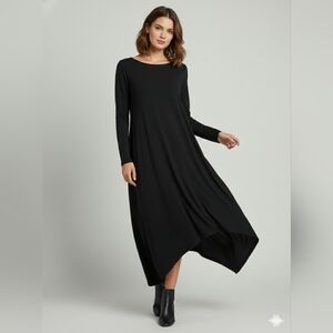 Chico's Classic Black Long Sleeve Dress